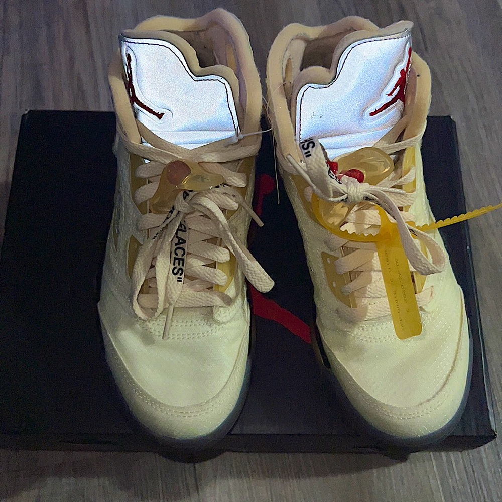 Off White Jordan 5 Retro SP Size 4.5